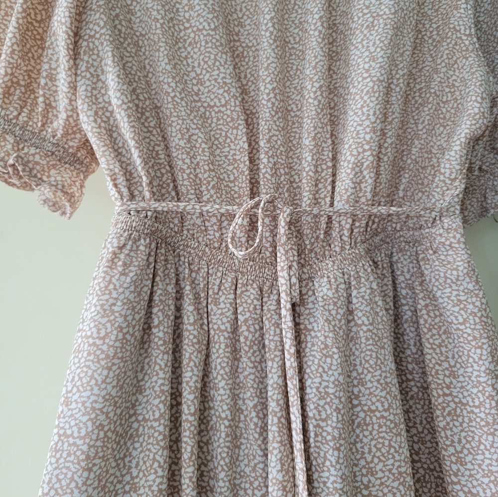Sienna Sky Vintage style Puff Sleeve Dress Sz.S - Picture 5 of 14
